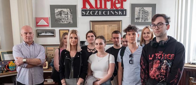 Studenci Politechniki Morskiej w Kurierze