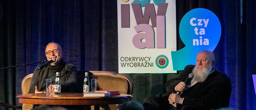 Jerzy Bralczyk i Michał Ogórek w Stargardzie