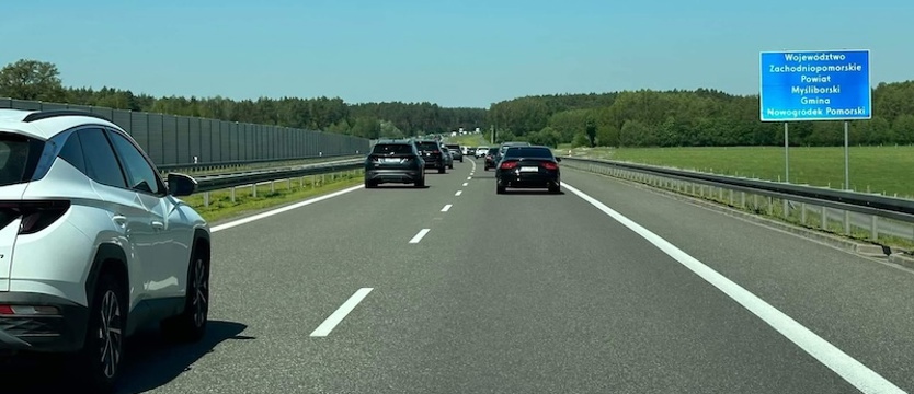 Utrudnienia na S3 w kierunku Szczecina