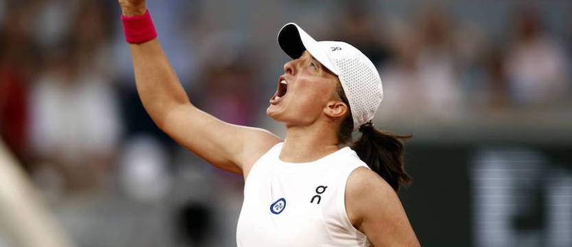 French Open - Świątek zagra w finale z Muchovą