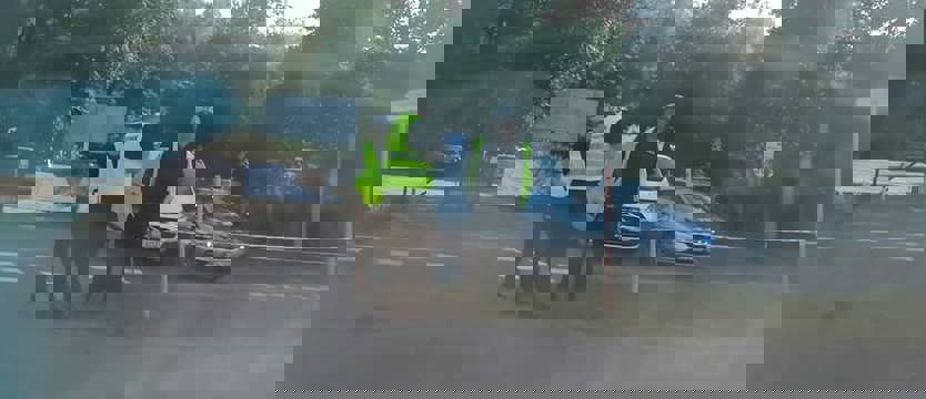 W Zieleniewie kierowca potrącił mężczyznę i uciekł