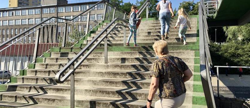 Lifting raz na kilkanaście lat, czyli...remont kładki nad ul. Staszica