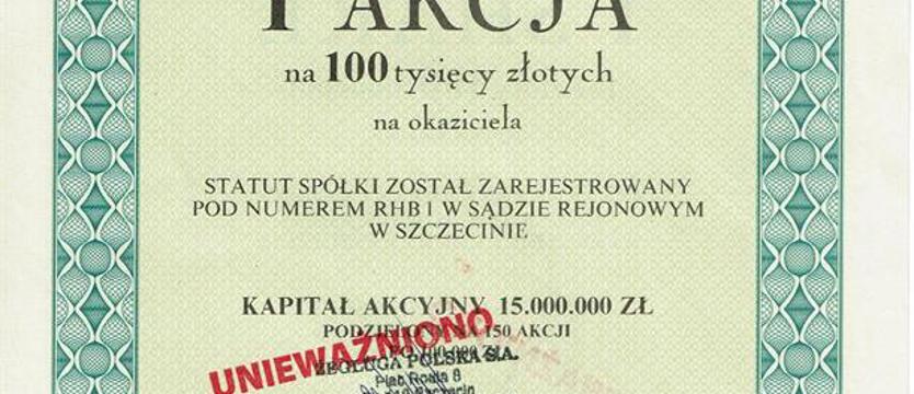 Historyczne akcje na pamiątkę