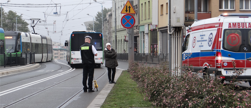Potrącenie na Bramie Portowej