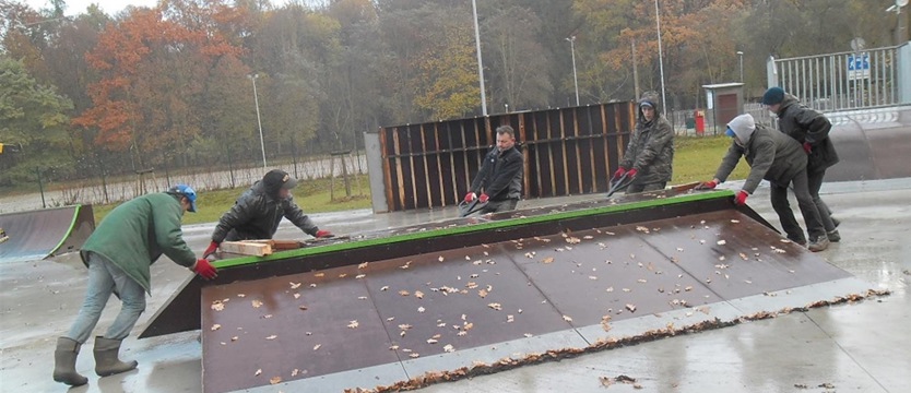 Lodowisko zamiast skateparku