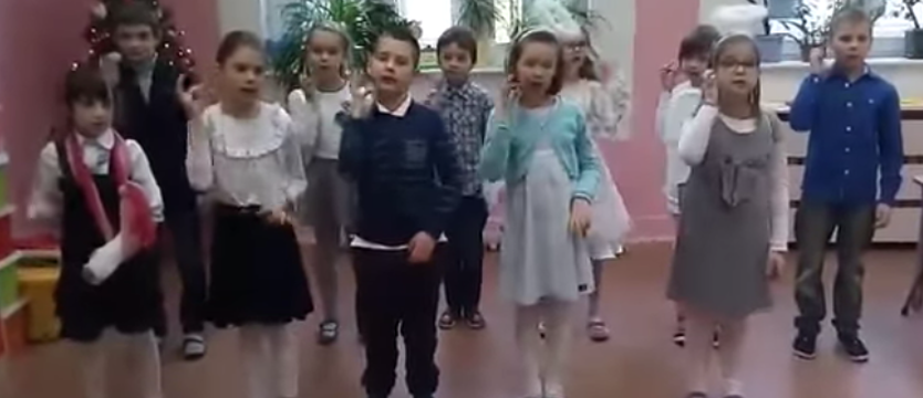 Życzenia od „migających” dzieci