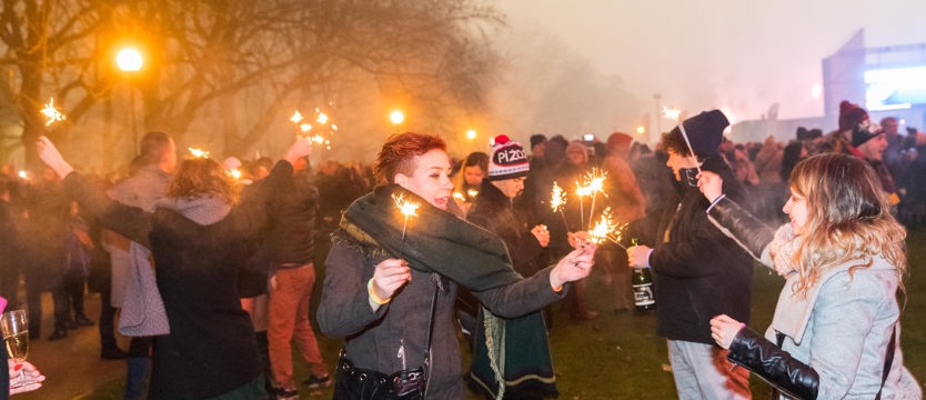 Szczecinianie przywitali 2017 rok