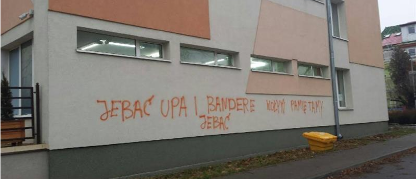 Bandera budzi emocje. Miało dotrzeć do Ukraińców?