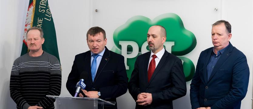 PSL broni oskarżonych rolników