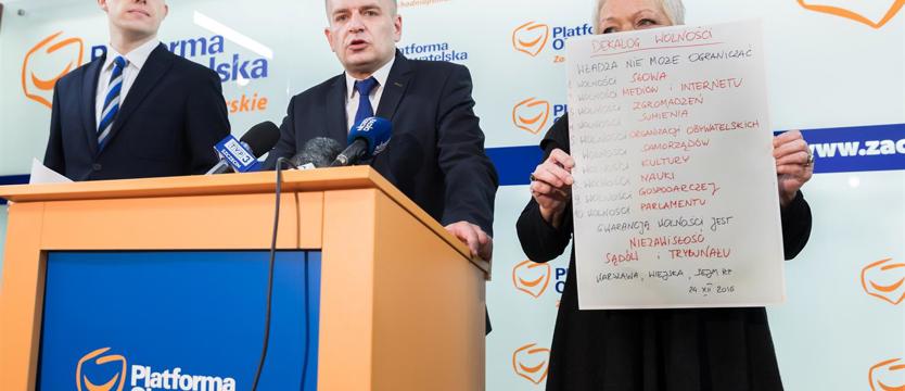 Politycy PO: Emocje nie opadają