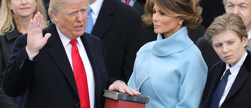 Trump zaprzysiężony na prezydenta USA