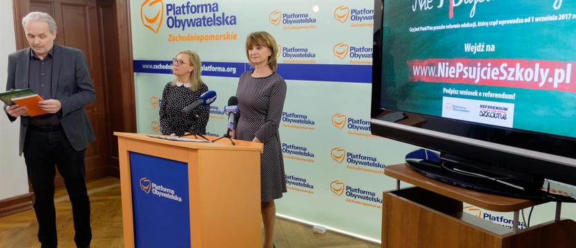 Zbierają podpisy w sprawie referendum