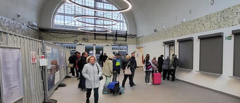 Trwa przebudowa dworca kolejowego w Kołobrzegu