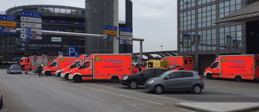 Agencja dpa: zamknięte lotnisko w Hamburgu