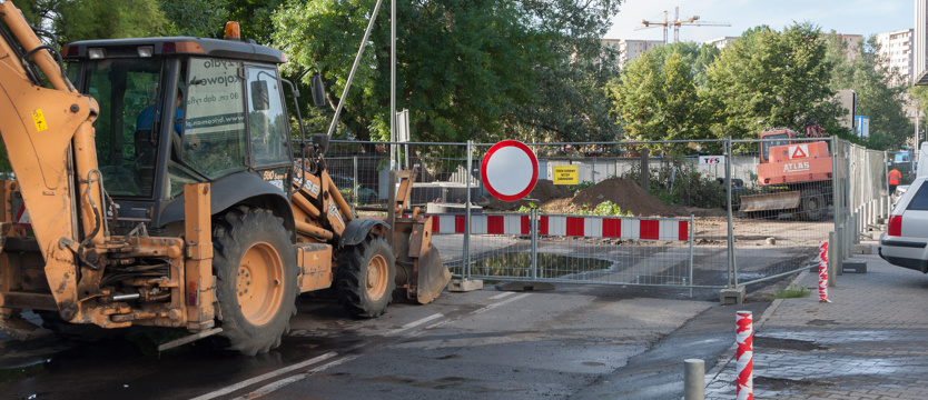 Blokada ul. Ofiar Oświęcimia