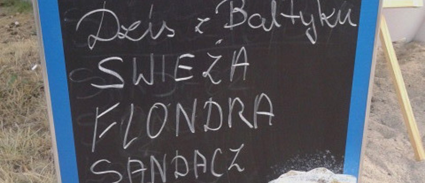 Świeża flondra