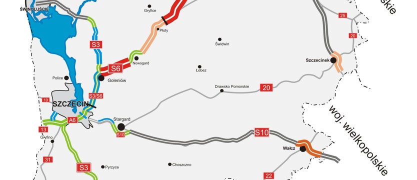 Protest na pasach w sprawie S6