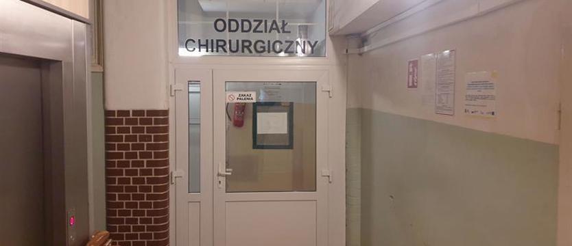 Oddział chirurgii w Barlinku nie przyjmuje chorych