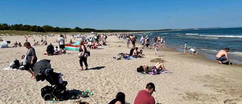 Pogoda dopisuje. Tłumy na majówce w Świnoujściu