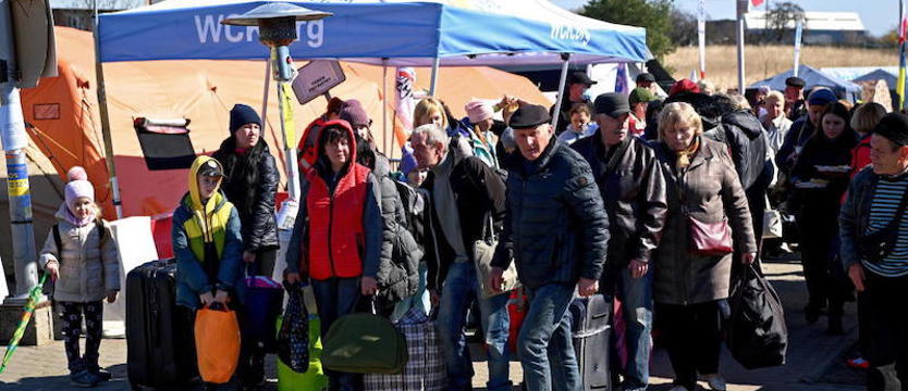 SG: od początku wojny na Ukrainie do Polski wjechało 4,141 mln osób