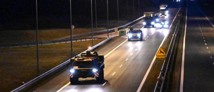 Dowództwo Sił Zbrojnych: w weekend na drogach będzie odbywał się ruch kolumn wojskowych