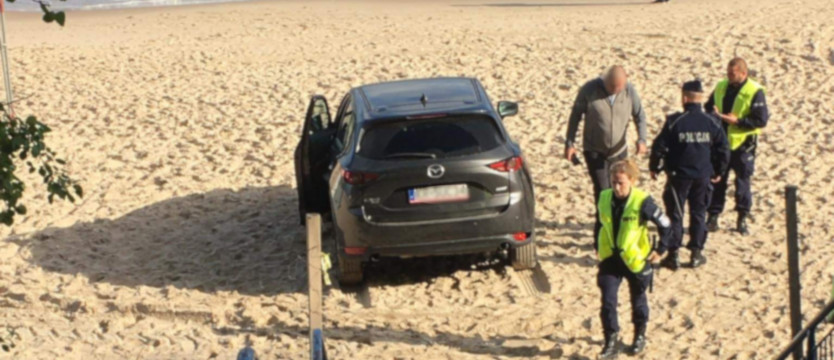 Prokurator ma wolny weekend, a policja ma milczeć, czyli jak mazda skoczyła na plażę