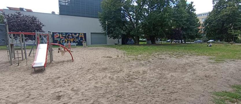 Plac zabaw jako wybieg dla psów