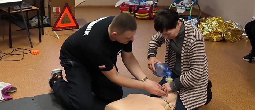 Uczyli się jak ratować, bo liczą się minuty