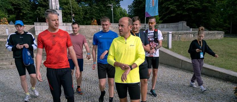Posłowie PO w biegu po Szczecinie