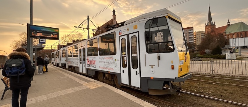 Tramwaj "Kuriera" jedzie nawet bez kół