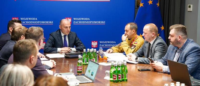 Posiedzenie Zespołu Zarządzania Kryzysowego. Poziom wody w regionie opada