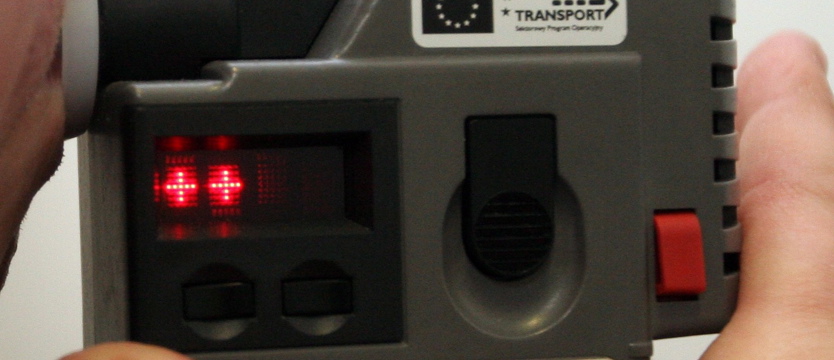 Autobus jechał zygzakiem