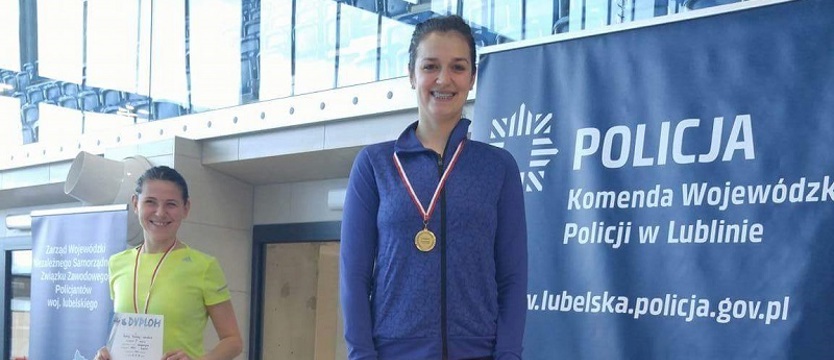 Policjantka z Polic najlepsza w pływaniu