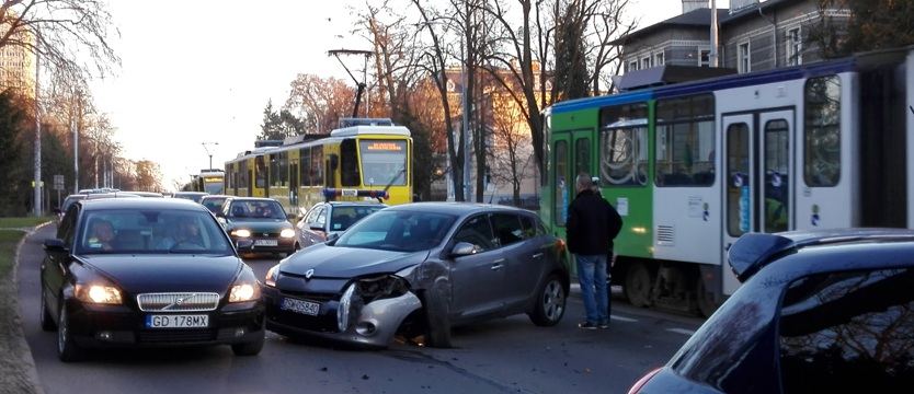 Kolizja przy pogotowiu