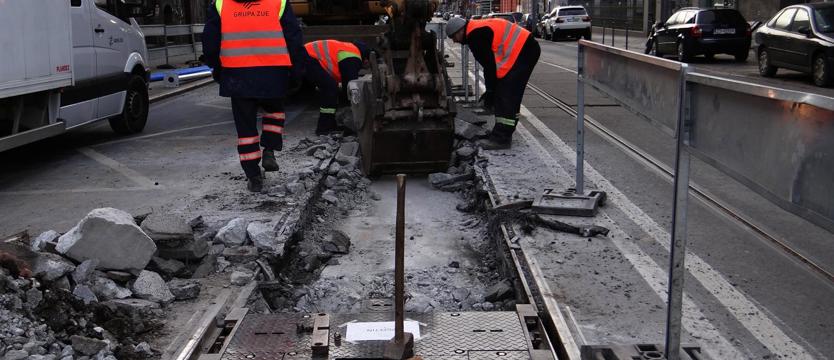 Piastów-Jagiellońska. Robót dzień pierwszy