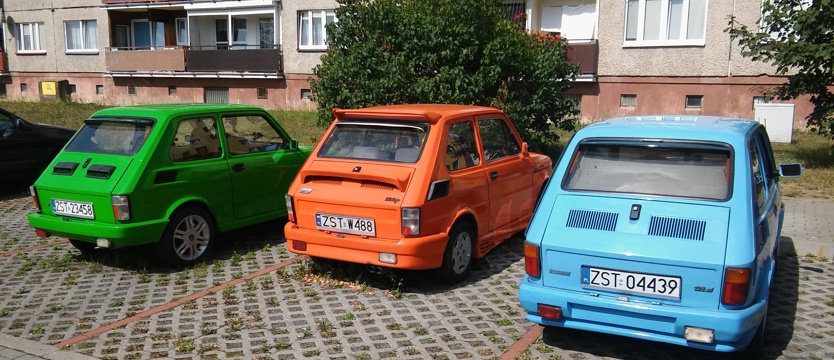 Kolorowe maluchy