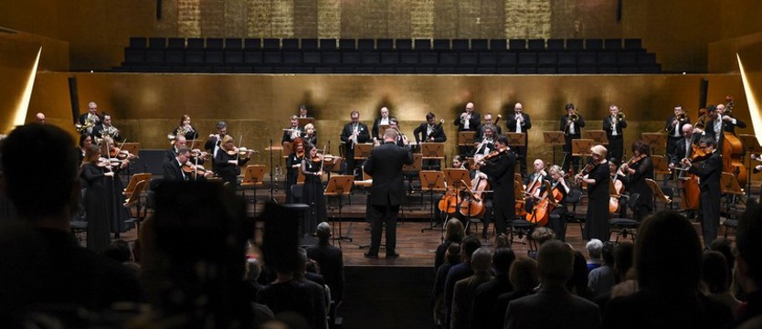 Filharmonicy zagrali hymn Ukrainy. W geście solidarności z tamtejszym narodem