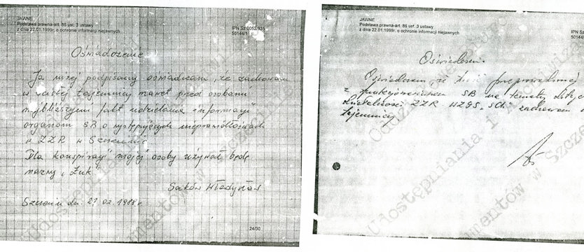 „Mój podpis sfałszowano”