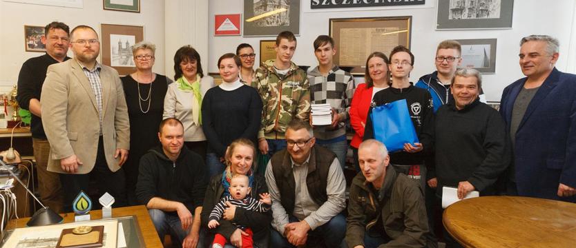 Zwycięzcy z krokusowymi nagrodami