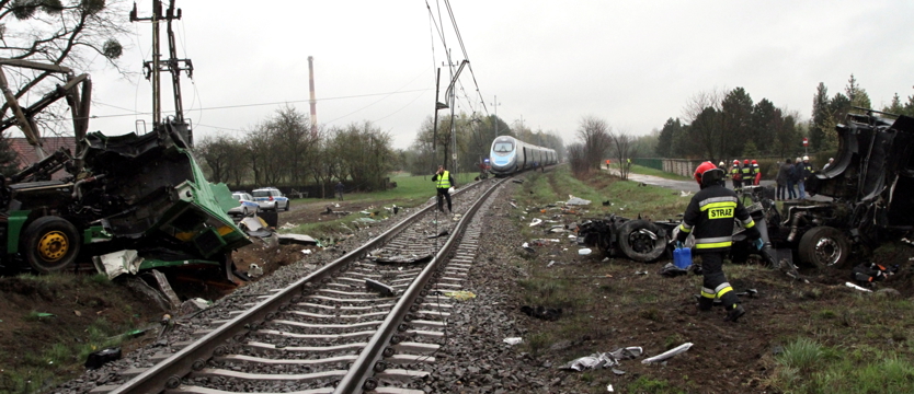 Objazdy po wypadku Pendolino