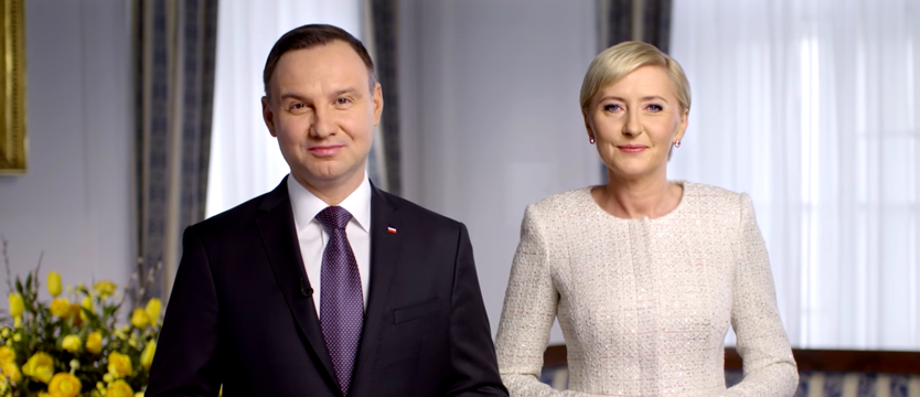 Para prezydencka złożyła życzenia wielkanocne