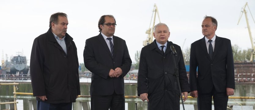 Kaczyński w Szczecinie: Wolność w Polsce jest