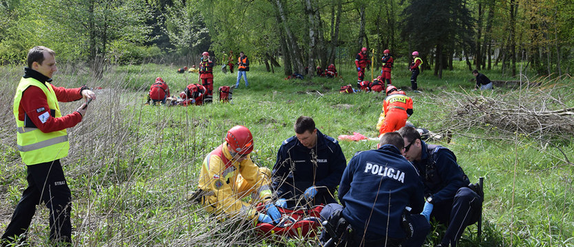 Wypadek awionetki, wybuch butli z gazem