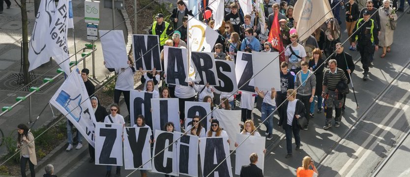 Utrudnienia podczas marszu