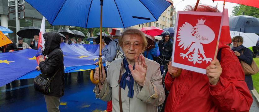 Rocznicowy marsz: Wolność - Równość - Demokracja