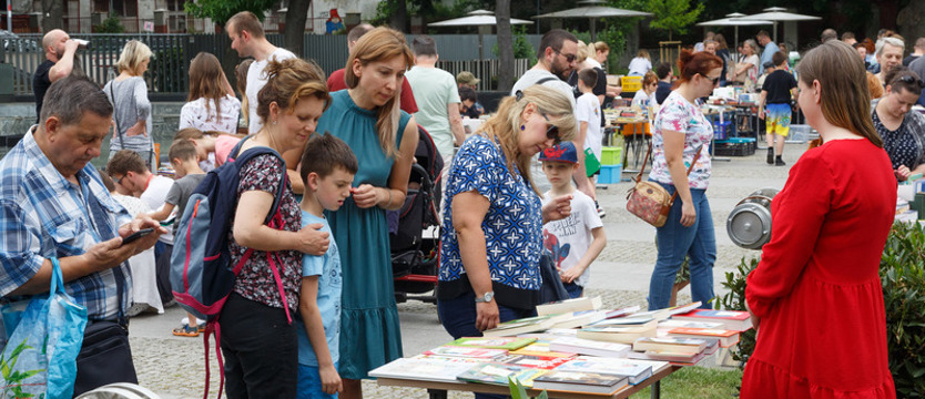 Kiermasz książki przeczytanej. Czytelników nie zabrakło