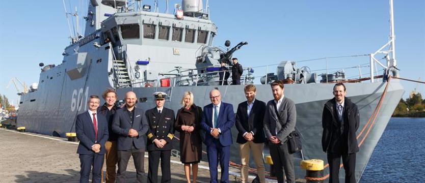 ORP „Kormoran” gościł w Szczecinie