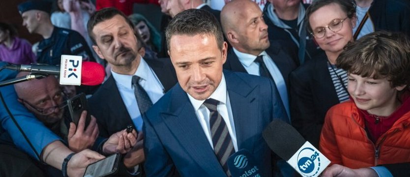 Trzaskowski u Mentzena: przeciwko nowym podatkom, za likwidacją TVP Info