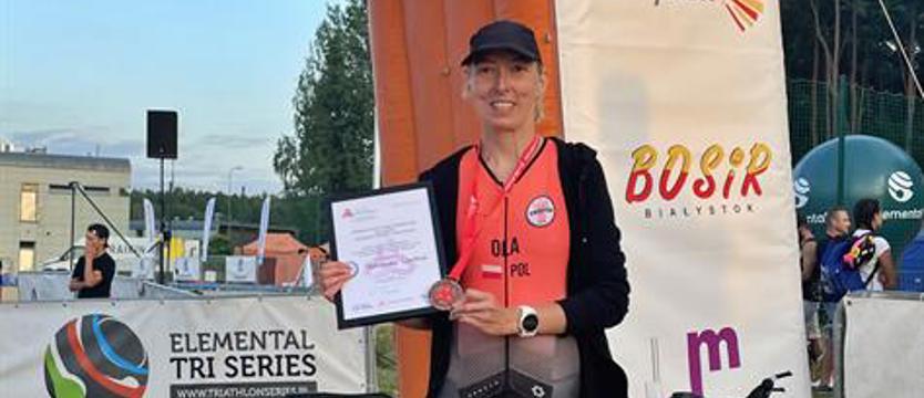 Pielęgniarka z szansą na udział w mistrzostwach świata w triathlonie