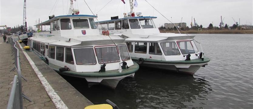 Pierwszy rejs białej floty w Szczecinie